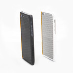 Gold Aluminum iPhone 5/5s Case (Black)