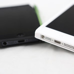 Green Aluminum iPhone 5/5s Case (Black)