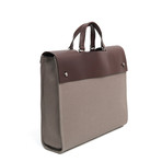 Code 2 Canvas Messenger Bag (Brown)