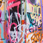 Graffiti Study 2 (18"L x 18"W)