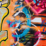 Graffiti Study 6 (18"L x 18"W)