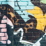 Graffiti Study 11 (18"L x 18"W)