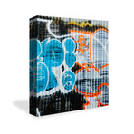 Graffiti Study 9 (18"L x 18"W)