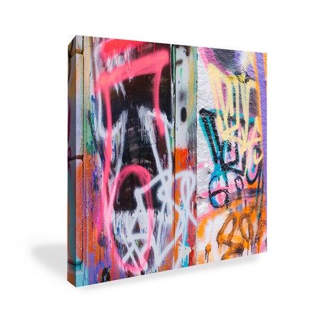 Graffiti Study 2 (18"L x 18"W)