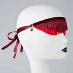 Color Block Blindfold (Red + Burgundy)