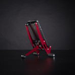 FrameShift Mini-5 // iPad Mini & iPhone Stand // Anodized Red
