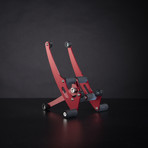 FrameShift Mini-5 // iPad Mini & iPhone Stand // Anodized Red