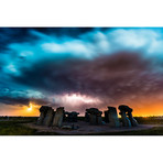 Carhenge Lightning (24"L x 16"H)