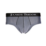 Athletic Briefs // Grey (Small)