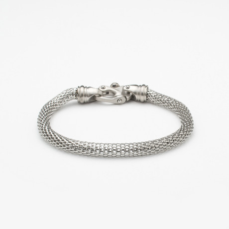 Small Round Bismark Link Bracelet (8.5")