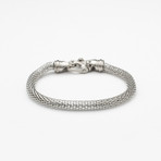 Small Round Bismark Link Bracelet (8.5")