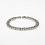 Flat Twisted Link Bracelet