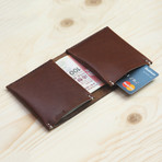 KARD Slim Wallet (Chocolate Brown)