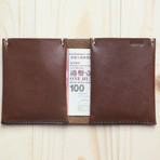 KARD Slim Wallet (Chocolate Brown)