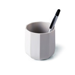 Babylon Pen Cup (Light Grey)