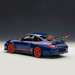 Porsche 911 (997) GT3 RS, Blue w/Red Stripes (Blue and Red Stripes)