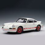 Porsche 911 Carrera RS 2.7 1973 (White & Red Stripes)