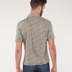 Swords-Smith // Evan Camp Shirt // Ditzy Leaf Liberty Print (S)