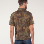 Swords-Smith // Evan Camp Shirt // Floral Camo Liberty Print (S)