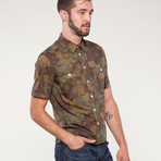Swords-Smith // Evan Camp Shirt // Floral Camo Liberty Print (S)