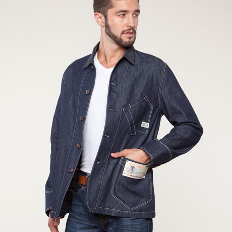 Rising Sun Mfg Co // Denim Porter Jacket (S)