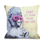 Never Let Fear Pillow