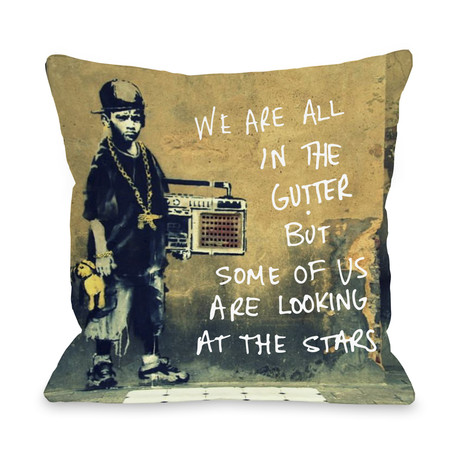 In The Gutter Pillow