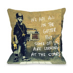 In The Gutter Pillow