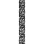 Choose Your Words Wisely // Adhesive Wallpaper (27" x 144" // Black + White)