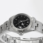 Ladies' Datejust // Oyster Bracelet // Black Index Dial // c.1980's