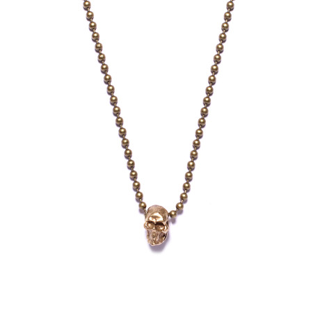 Skull Bead Necklace