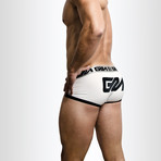 Microfiber Trunk // White (Small)