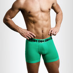 Garçon Model Microfiber Boxer // Green (Small)