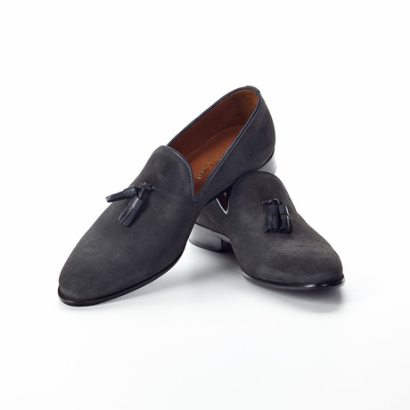 The Chaplin Loafer // Gun Metal (US: 7)