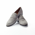 Paul Evans // The Stewart Loafer // Grey Suede (US: 9)