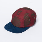 Dragon Lotus Cap // Red + Blue