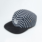 Zig Zag // Navy + White + Black