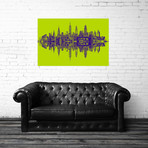 New York City Beat // Green (18"L x 26"W)