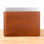 MacBook Sleeve // Horizontal Open // Brown (11" MacBook Air)