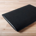 MacBook Sleeve // Vertical Open // Black (11" MacBook Air)