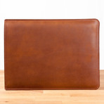 MacBook Sleeve // Vertical Open // Brown (11" MacBook Air)