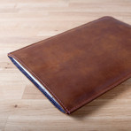 MacBook Sleeve // Vertical Open // Brown (11" MacBook Air)