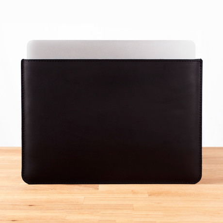 MacBook Sleeve // Horizontal Open // Black (11" MacBook Air)