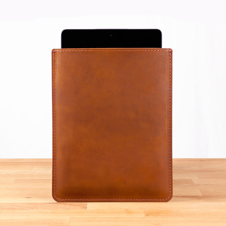 iPad Air Sleeve // Brown (Size without Smart Cover)