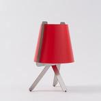Flat Lamp (Red)