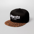 Homies Snapback Cap // Leopard