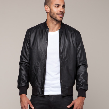 Alma Mater Varsity Leather Jacket (XS)