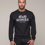 Homies Crewneck // Black (S)