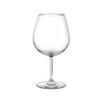 Vintage Bordeaux Stemmed Wine Glasses // Set of 4