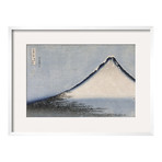 Katsushika Hokusai // Le Fuji Bleu (Black Frame)